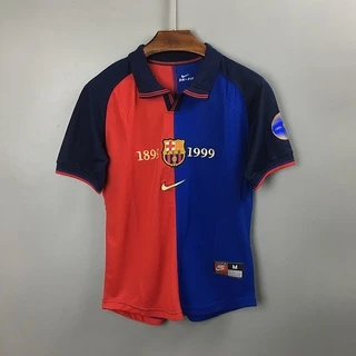 Versão Retrô Barcelona 100th Anniversary home