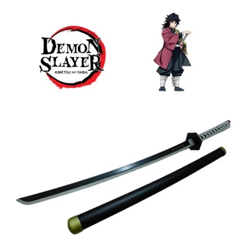 Katana Samurai Anime Demon Giyu Tomioka Cosplay ninja - Tasco -  Colecionáveis - Magazine Luiza