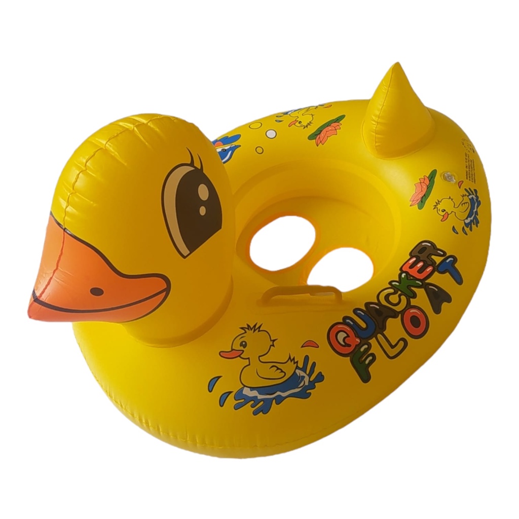 Boia Infantil Bote Bebe Pato Patinho Amarelo de 3 a 7 anos | Shopee Brasil