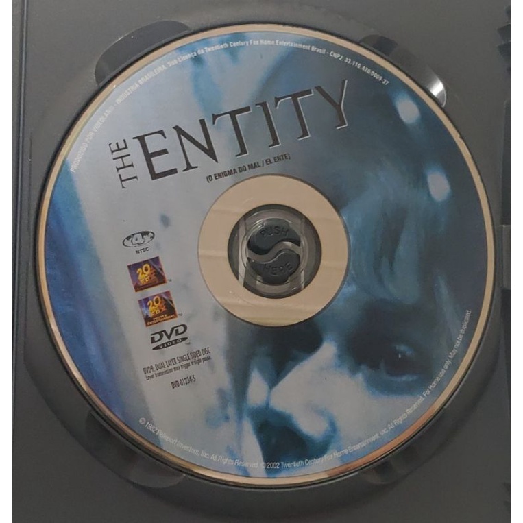 Dvd - O Enigma do Mal - The Entity (Original) | Shopee Brasil