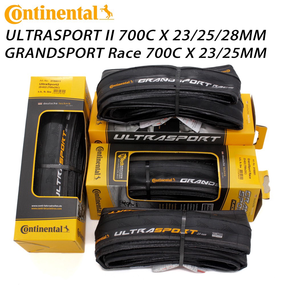 Pneu De Bicicleta Dobrável Continental Ultra Sport 3 & GRAND Race