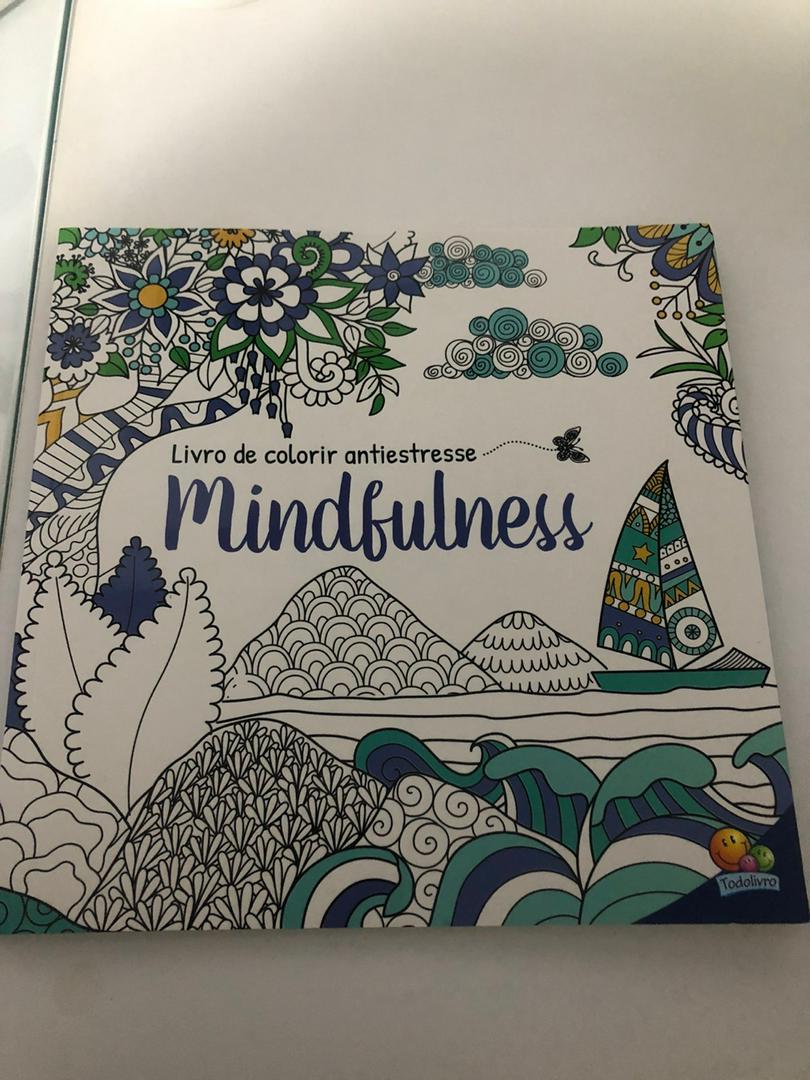 Livro de Colorir Adulto Antiestresse TodoLivro Mindfulness