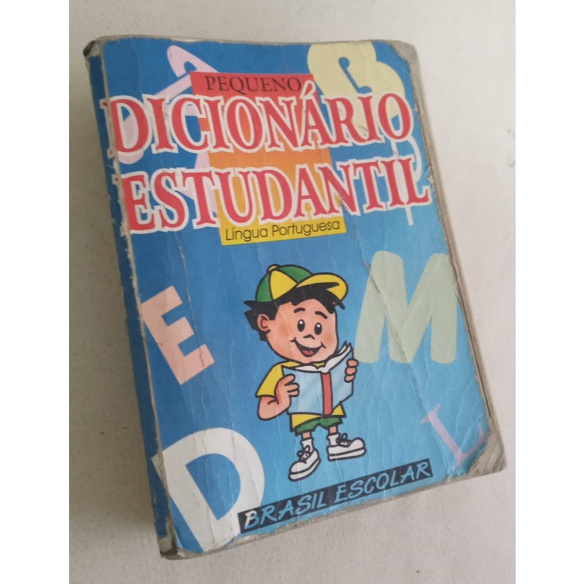 Pequeno Dicionario Estudantil Lingua Portuguesa Escolar | Shopee Brasil