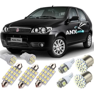 Kit Lâmpada Led Fiat Palio G3 2008 2009 2010 2011 2012 2013