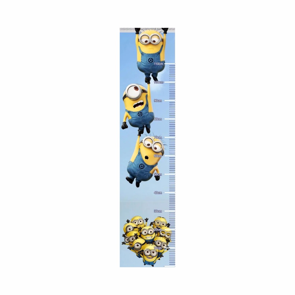 Minions Adesivo Régua Altura Crescimento | Shopee Brasil