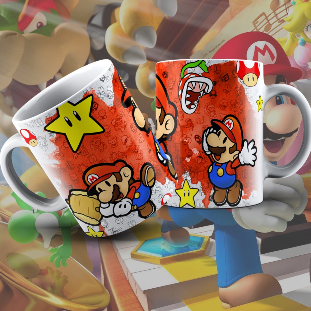 Caneca Mario Bros e Lembrancinhas Personalizadas – Personare Sublimação