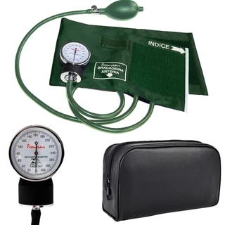 Aparelho De Pressao Manual Esfigmomanometro Premium - Verde