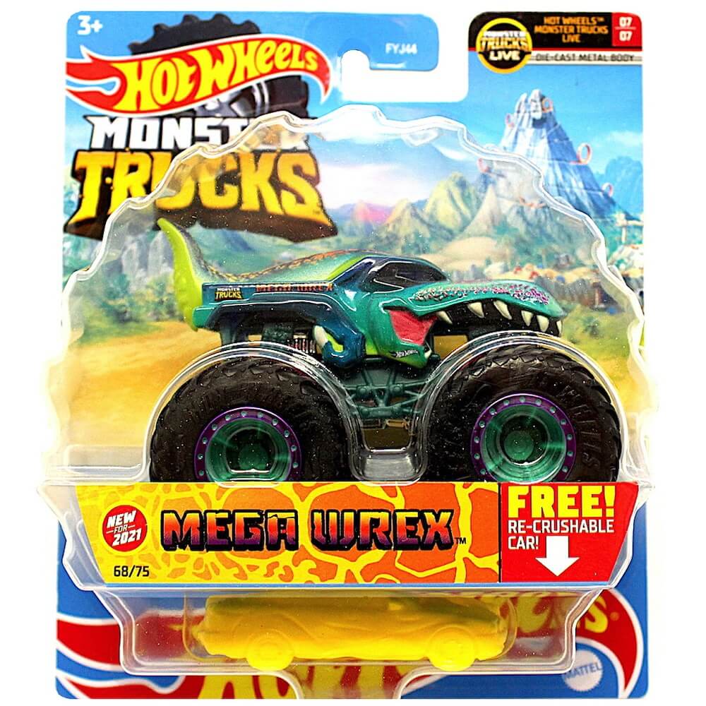 Hot Wheels Monster Truck - MEGA WREX 1:64