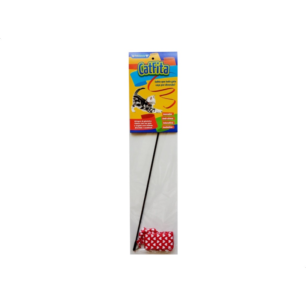 Brinquedo Varetinha Para Gatos Petgames - Cat Fita
