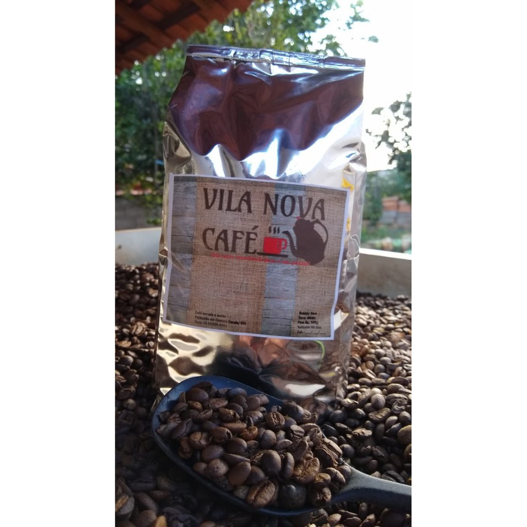 Café em Grãos Torrados Arábica 100% 1kg