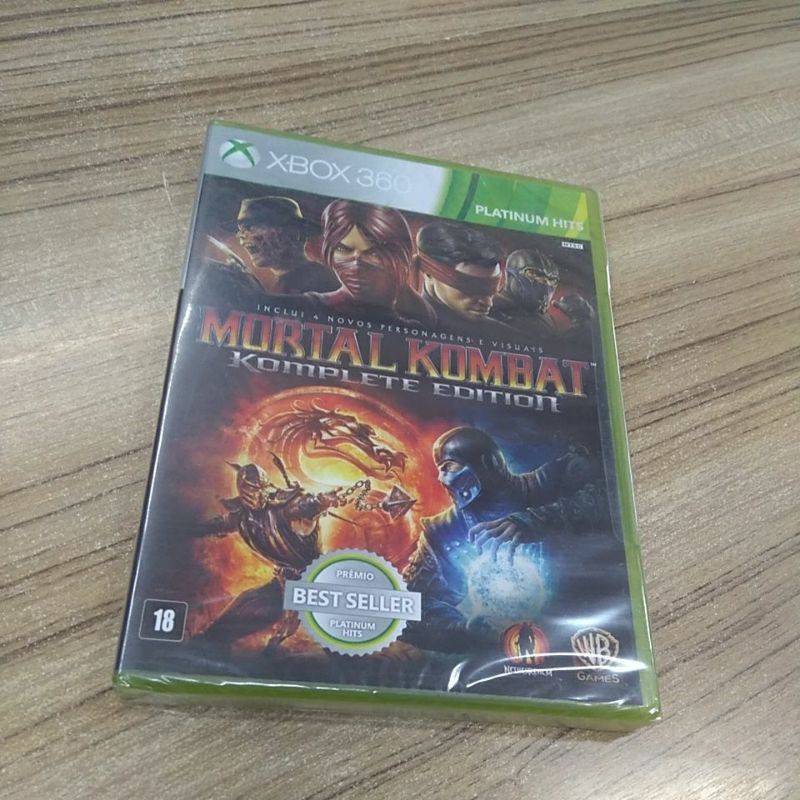 Mortal Kombat Komplete Edition - Xbox 360 (Platinum Hits