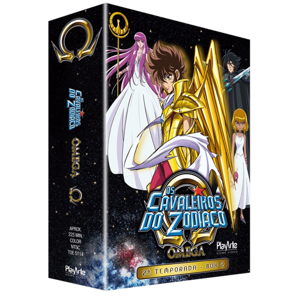 Os Cavaleiros Do Zodíaco Em Blu-ray Box - Caixa Completa