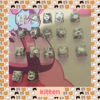 Keycaps tecla para teclado mecânico hentai/ahegao anime mangá (padrão maior para números superiores e/ ou esc/ FN) ANÚNCIO 4