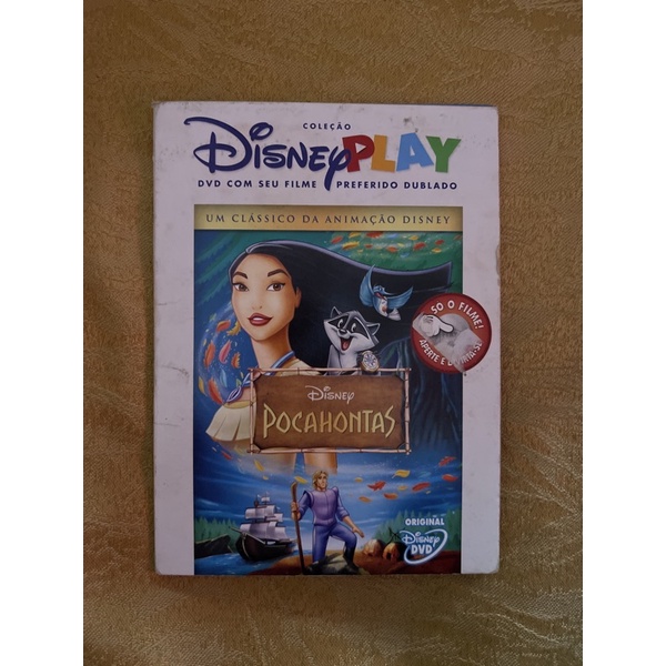 Dvd Original Pocahontas Shopee Brasil