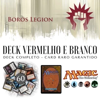 Deck Magic Completo - Vermelho e Branco Original