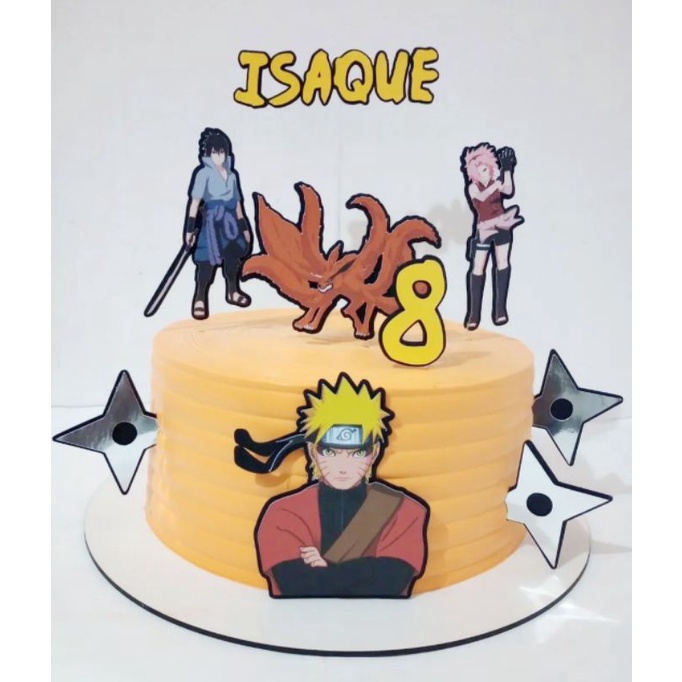 ARQUIVO Topo de bolo Sakura da série Naruto - Topo e corte