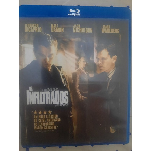 OS INFILTRADOS BLU RAY ORIGINAL | Shopee Brasil