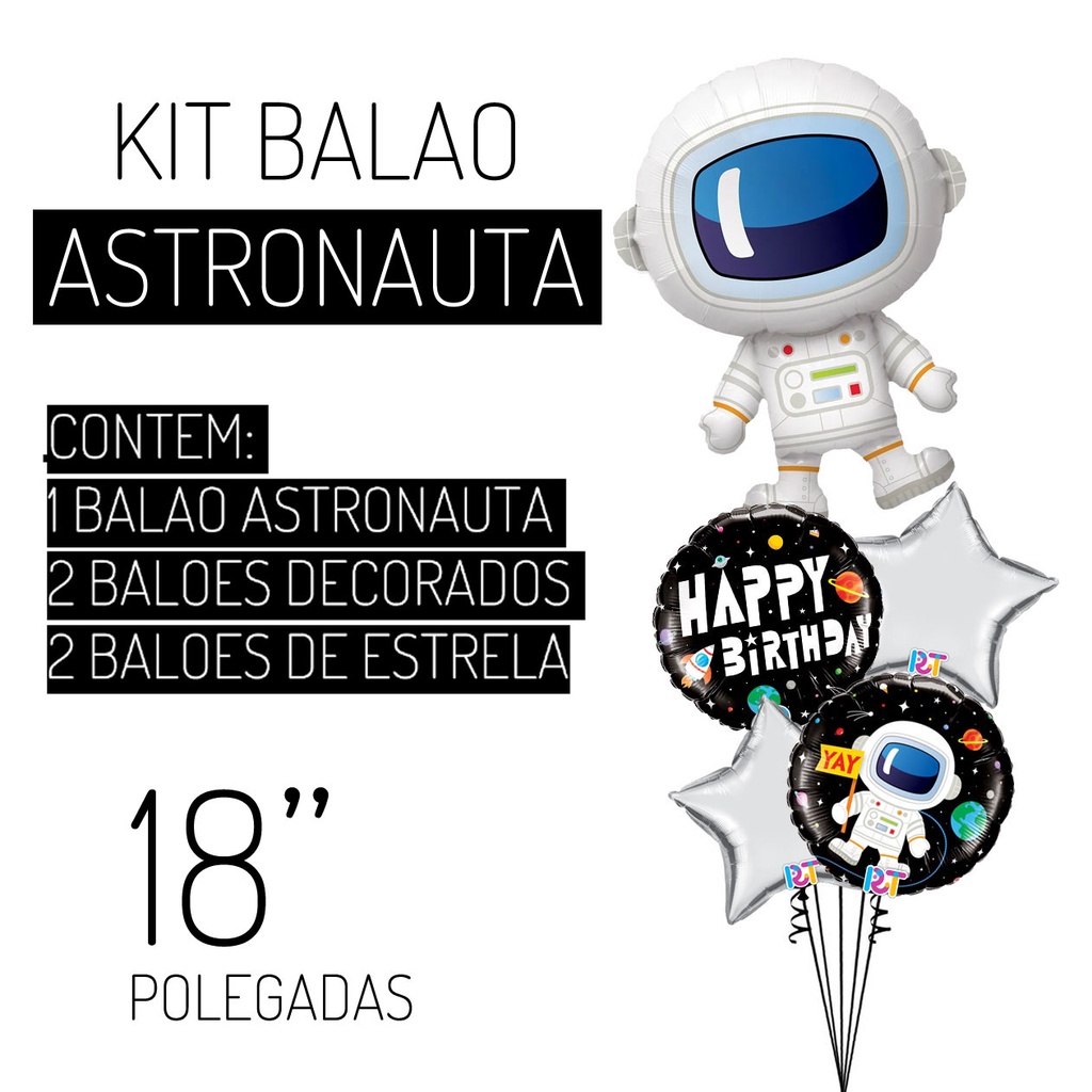 Balão Astronauta na Black Friday 2025 | BuscaProdutos