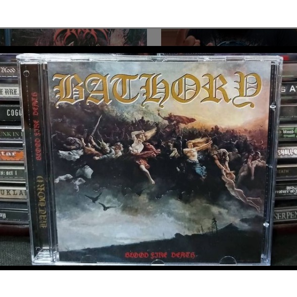 CD Bathory - Blood Fire Death | Shopee Brasil