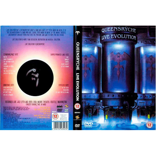 ミュージック DVD:QUEENSRYCHE:LIVE EVOLUTION Queensryche - Live Evolution | Shopee Brasil
