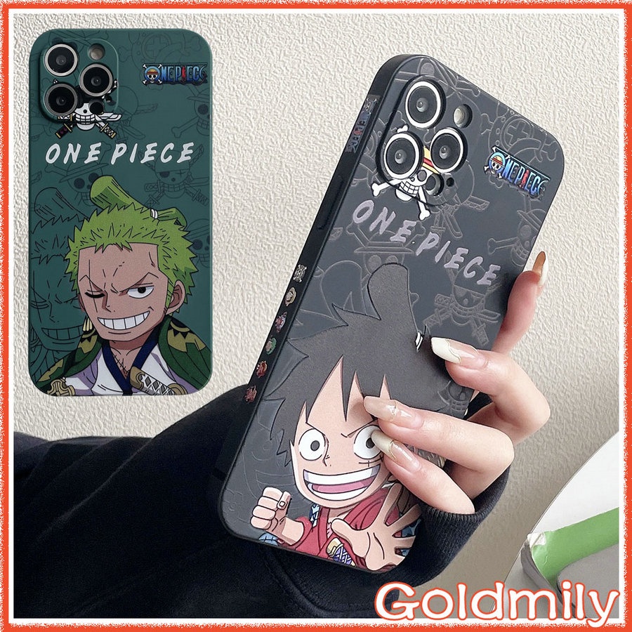 Anime One Piece Luffy Zoro Capa para iPhone 11 12 Pro Max Mini X XR XS Max  8 7 6 6S Plus SE 2020 Chapéu de palha Piratas Crew Silicone Macio  Coque-1_for_iphone12_Pro