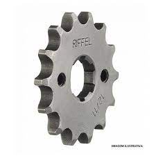 Pinhão Da Relção 15 Dentes Original Riffel Haojue Chopper Road 150 Super Oferta