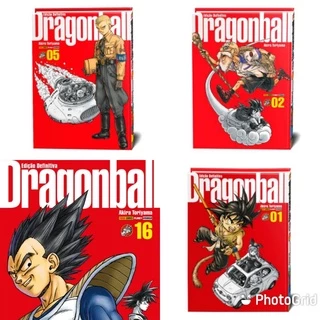 Mangá Dragon Ball Edição Definitiva Capa Dura