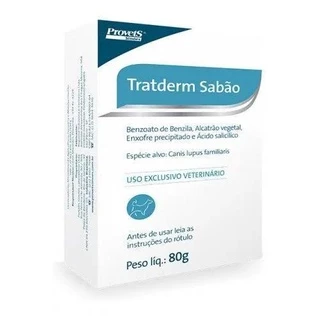 Sabão Provets Tratderm para Cães 80g