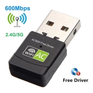 Adaptador Receptor Wireless Usb Wi-fi 5ghz Dual Band