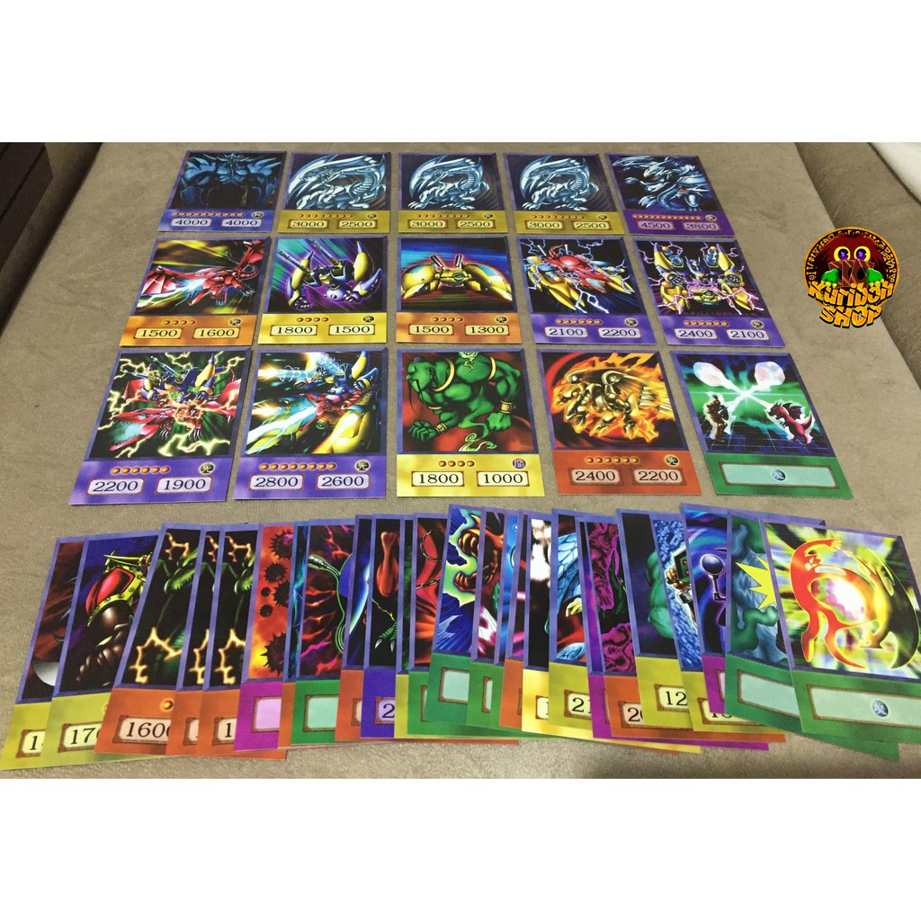 Cartas Yu-gi-oh Deck Seto Kaiba Verso Anime | Shopee Brasil