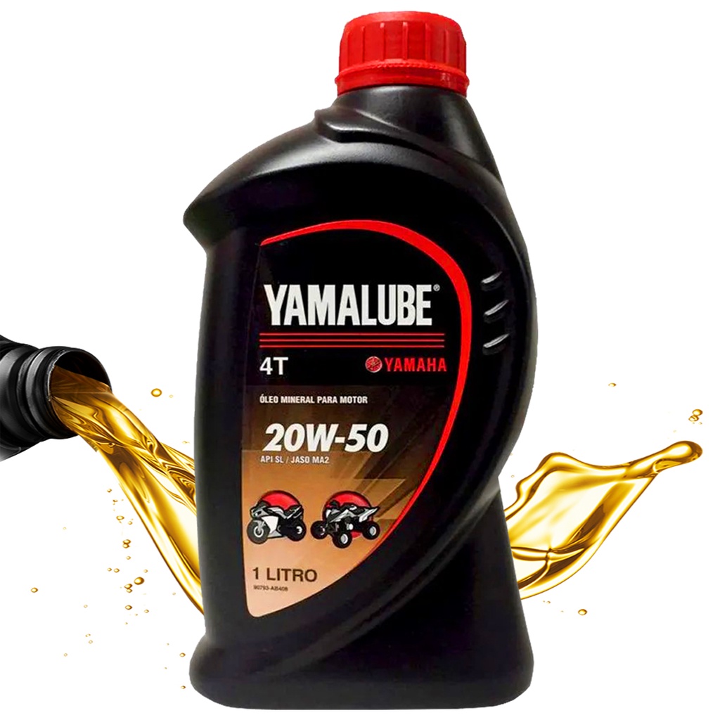 1LT Óleo Yamalube 20w50 Factor Ybr Fazer 250 Xtz250 Tenere Lander 1 ...