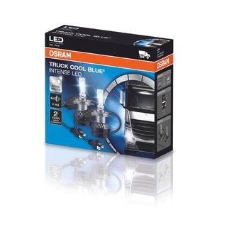 Par Lâmpada Led Osram H4 Truck Caminhão 6000K 24V Super Branca