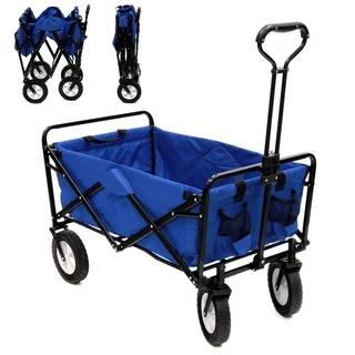 Carrinho Praia Camping Dobrável Wagon Nautika até 80kg Carga