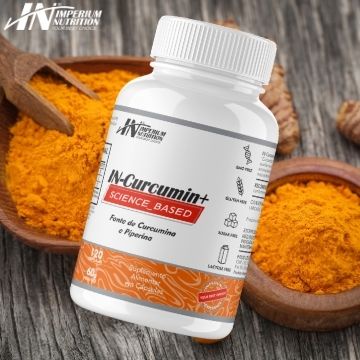 IN-Curcumin+ (Cúrcuma 120 Cápsulas) Imperium Nutrition