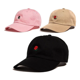 Boné The Hundreds Aba Curva Rose Dad Hat - Pronta Entrega