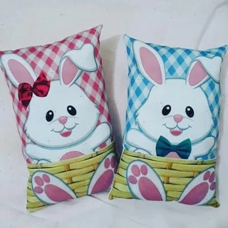 Almofada Páscoa com bolso personalizada 10 unidades em Oferta na Shopee