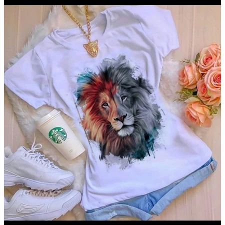 Camiseta t-shirt feminina varios modelos