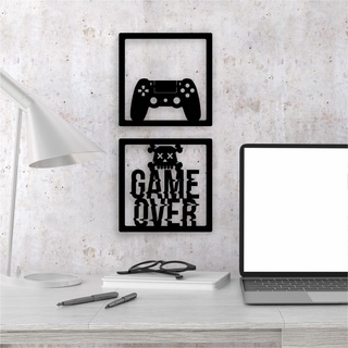 10 Placas Decorativas Quadros Gamer Nerd Geek Video Games Antigos Retro  Jogos Quarto Sala Gaming