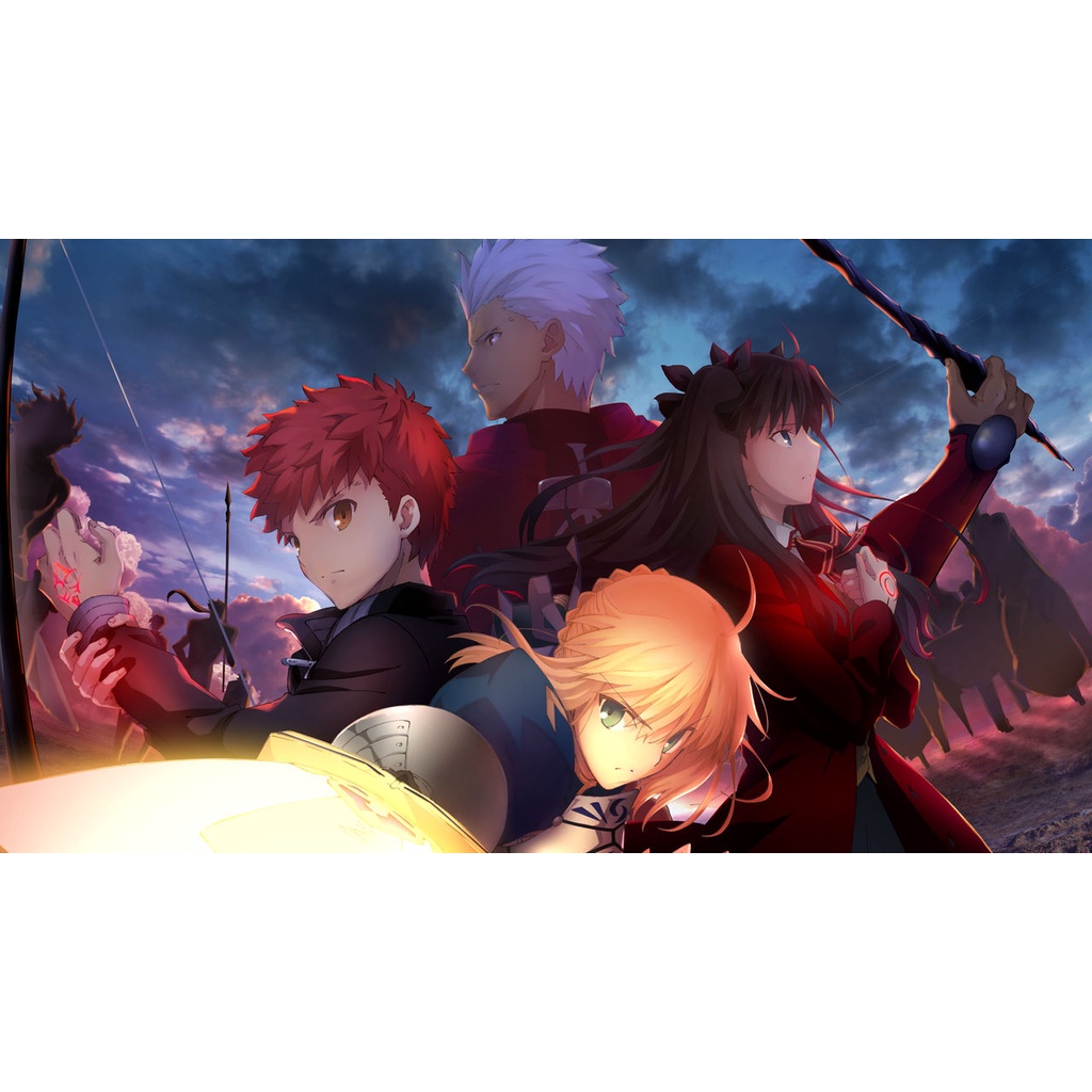 Fate Stay Night Unlimited Blade Works em Bluray em Promoção na