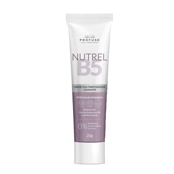 Profuse nutrel B5 creme multirreparador calmante 20g | Shopee Brasil
