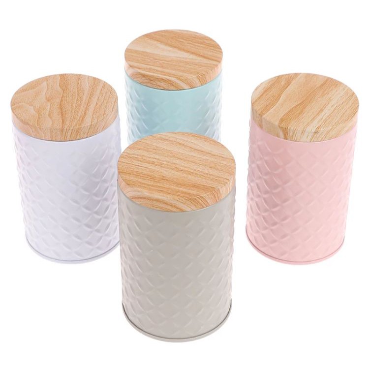 Lata Organizadora Metal lata multiuso 11,8 X 7,5cm Clink 1 Unidade ...