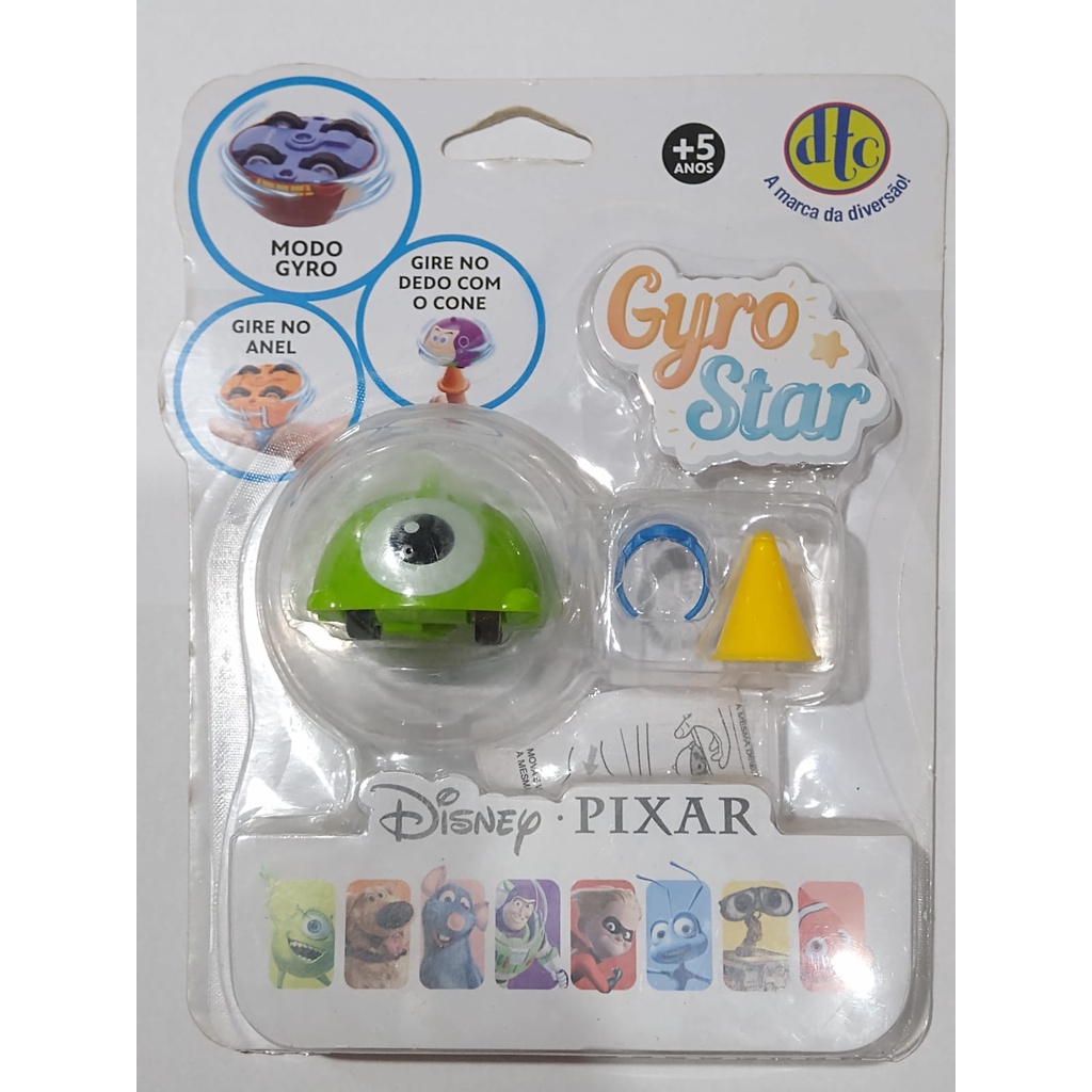 Gyro Star Pato Donald Dtc Brinquedo Disney Pião Peão