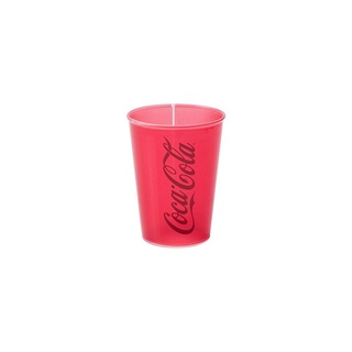 Copo de Plástico 320 ml Coca Cola-Vermelho