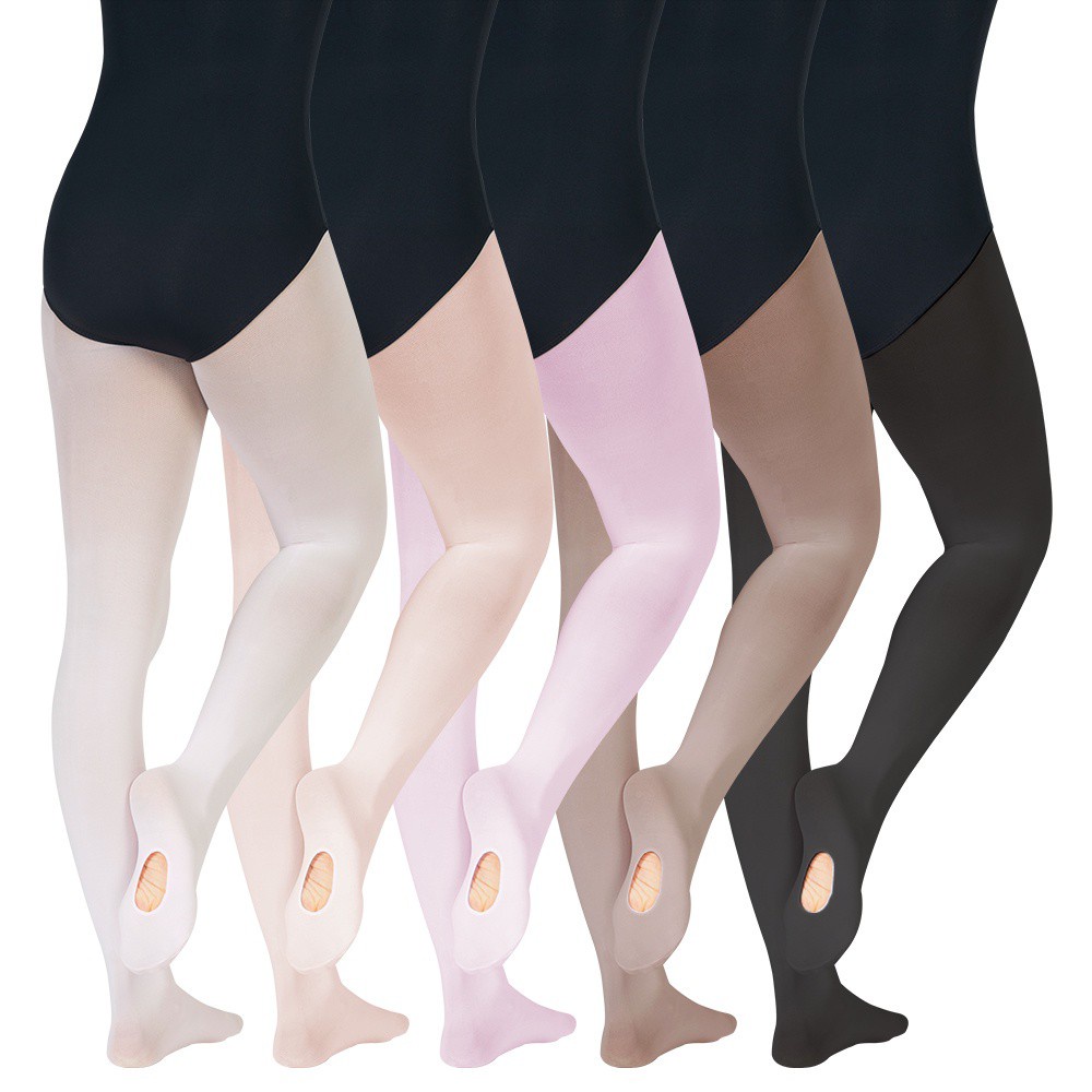 Meia Calça de Ballet em Helanca Adulto ou Infantil - Dance Mais