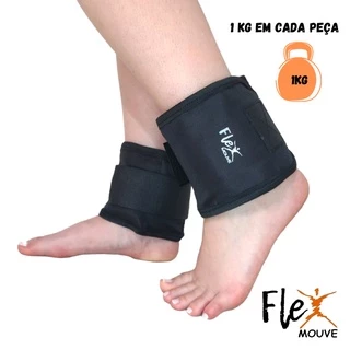 Caneleira de Peso Par de 1Kg Treino Exercício Crossfit Fitness Academia Musculação