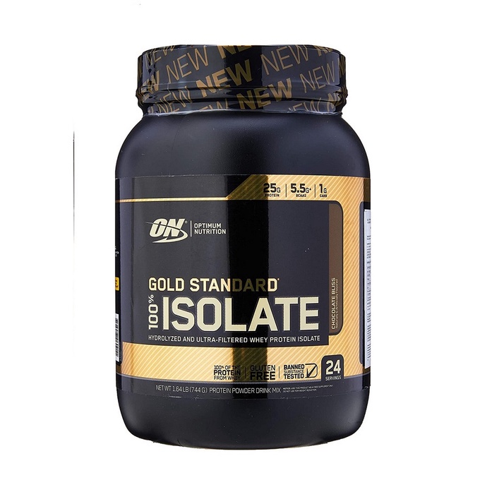 Whey Gold Isolate 744g (1,64 LBS) Chocolate – Optimum