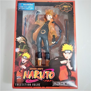 Boneco Anime Naruto Brinquedo Colecionavel 17 cm Naruto Uzumaki Sasuke  Uchiha