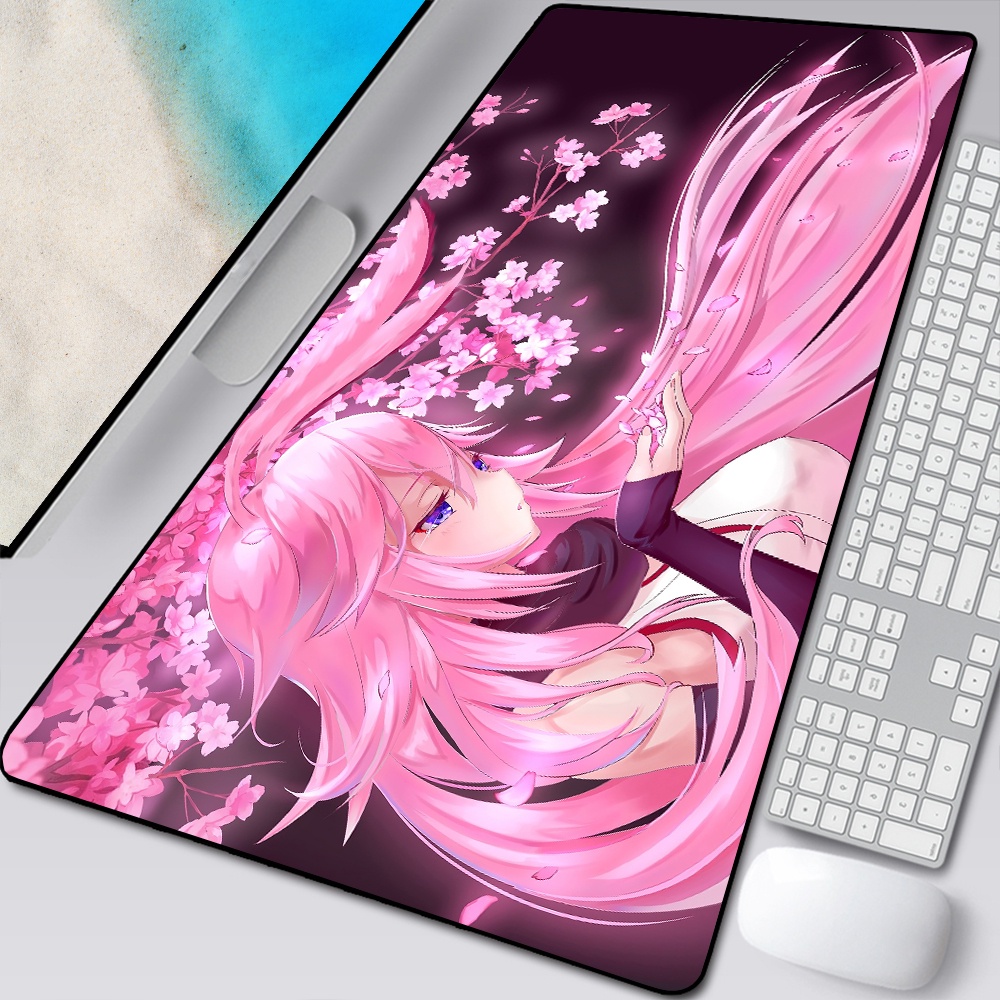 YENDOSTEEN Tapete de mouse para jogos de borracha antiderrapante, bagas  framboesa flores frutas sobremesa mousepad para jogos 260*210*3 mm