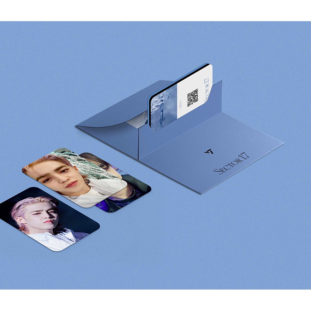 Album Weverse Versão + Álbum SEVENTEEN-4meses + Repackage