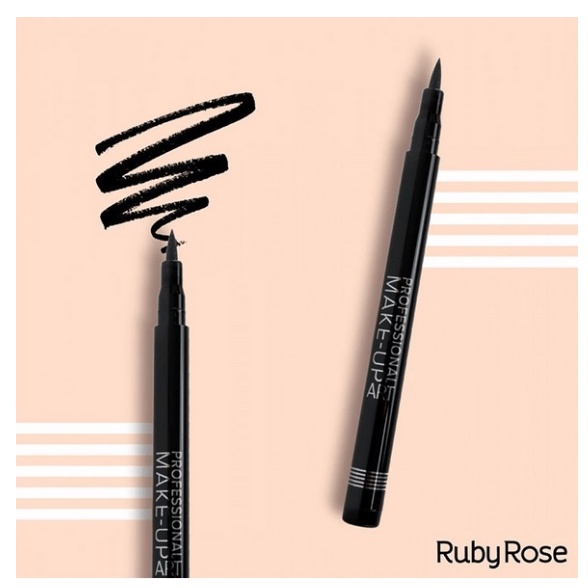 Black Ruby Rose Pen Eyeliner Hb-090 Waterproof - AliExpress